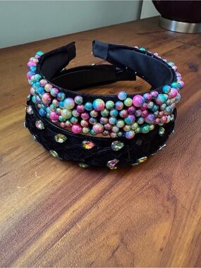 Bundle of 2 embellished headbands